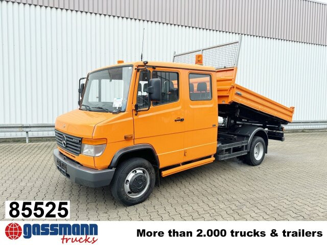 Mercedes-Benz Vario 816 D 4x2 Doka, 2x AHK, Meiller Kipper, - Tipper van, Combi van: picture 1 Mercedes-Benz Vario 816 D 4x2 Doka, 2x AHK, Meiller Kipper, - Tipper van, Combi van: picture 1