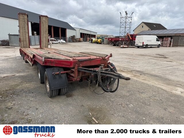 Müller-Mitteltal T 4 Kompakt 40.0, Verbr. auf 3m, hydr. Rampen - Low loader trailer: picture 2 Müller-Mitteltal T 4 Kompakt 40.0, Verbr. auf 3m, hydr. Rampen - Low loader trailer: picture 2