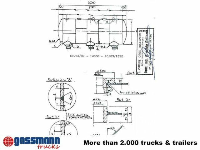 PIACENZA (I) C36R2P43, 43m³ - Silo semi-trailer: picture 3 PIACENZA (I) C36R2P43, 43m³ - Silo semi-trailer: picture 3