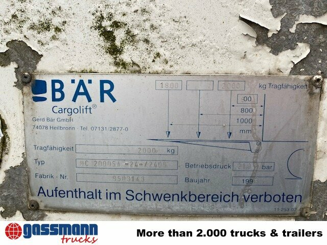 ROHR 2-A-Kühlanhänger, LBW - Refrigerator trailer: picture 5 ROHR 2-A-Kühlanhänger, LBW - Refrigerator trailer: picture 5