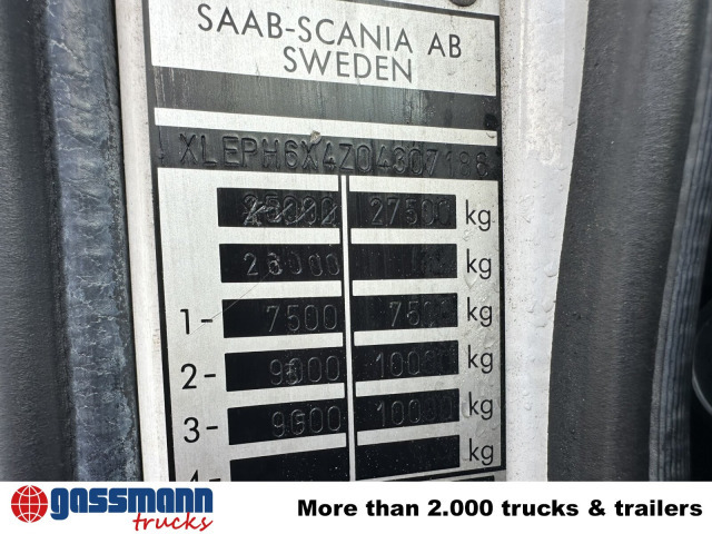 Scania P93 HK 250 6x4L, Abrollkipper - Hook lift truck: picture 3 Scania P93 HK 250 6x4L, Abrollkipper - Hook lift truck: picture 3