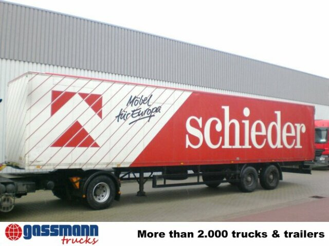 Spier SPIER SLG 2/90, Möbelkofferauflieger, 80 cbm, - Closed box semi-trailer: picture 2 Spier SPIER SLG 2/90, Möbelkofferauflieger, 80 cbm, - Closed box semi-trailer: picture 2