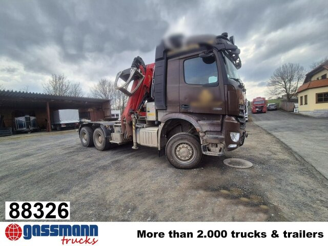 Mercedes-Benz Arocs 3351 LS 6x6, Grounder, MirrorCam, Navi, - Tractor unit: picture 1 Mercedes-Benz Arocs 3351 LS 6x6, Grounder, MirrorCam, Navi, - Tractor unit: picture 1