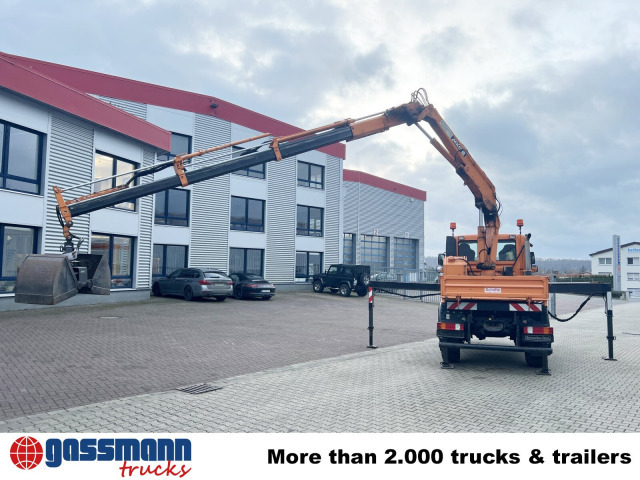 Tipper, Crane truck Unimog U400 4x4, Frontzapfwelle, Kipper, Kran MKG HKL: picture 8 Tipper, Crane truck Unimog U400 4x4, Frontzapfwelle, Kipper, Kran MKG HKL: picture 8