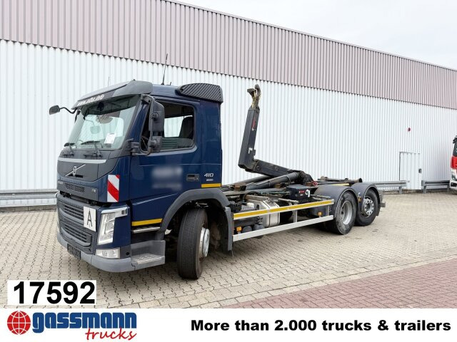 Volvo FM 410 6x2, Lenk-/Liftachse - Hook lift truck: picture 1 Volvo FM 410 6x2, Lenk-/Liftachse - Hook lift truck: picture 1