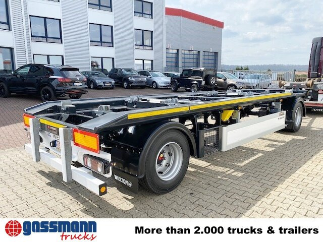New Roll-off/ Skip trailer Wielton PS2P70B Abrollanhänger bis 7,25 m Behälter: picture 11