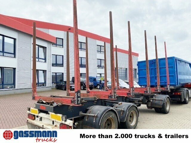 Timber trailer for transportation of timber ZASLAW D-36657 Holzanhänger: picture 10