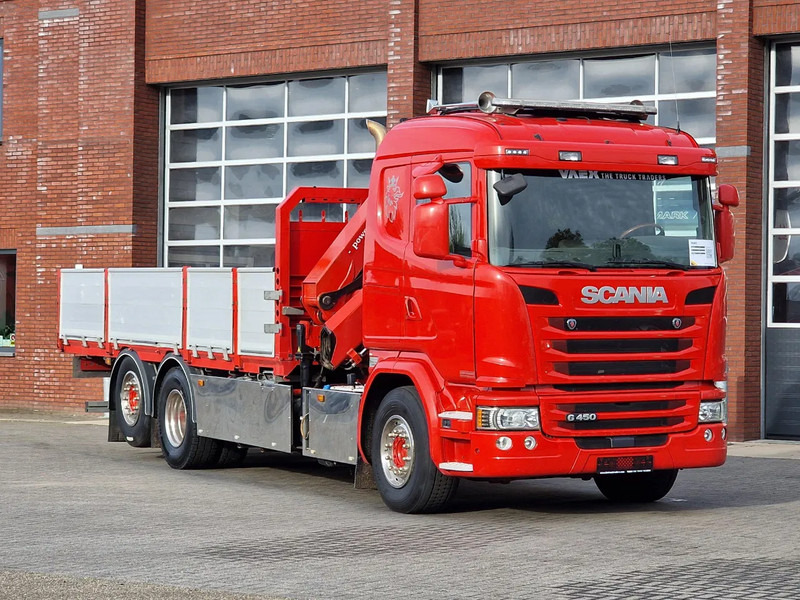 Scania G450 6x2*4 - HMF 2620 K5 Crane with remote - Retarder - Steering axle - Crane truck: picture 2 Scania G450 6x2*4 - HMF 2620 K5 Crane with remote - Retarder - Steering axle - Crane truck: picture 2