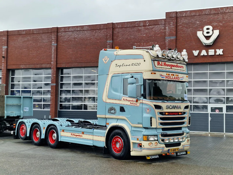 Scania R620 Topline 8x4 - Retarder - Full air - Custom interior - Show truck - HUB reduction - Cab chassis truck: picture 1 Scania R620 Topline 8x4 - Retarder - Full air - Custom interior - Show truck - HUB reduction - Cab chassis truck: picture 1