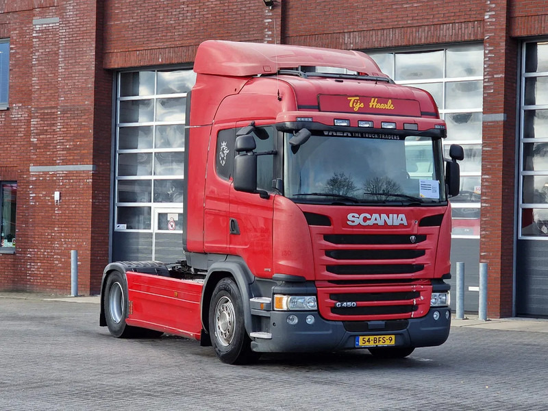 Scania G450 Highline 4x2 - Retarder - Full spoiler - Euro 6 - Navi - Tractor unit: picture 1 Scania G450 Highline 4x2 - Retarder - Full spoiler - Euro 6 - Navi - Tractor unit: picture 1