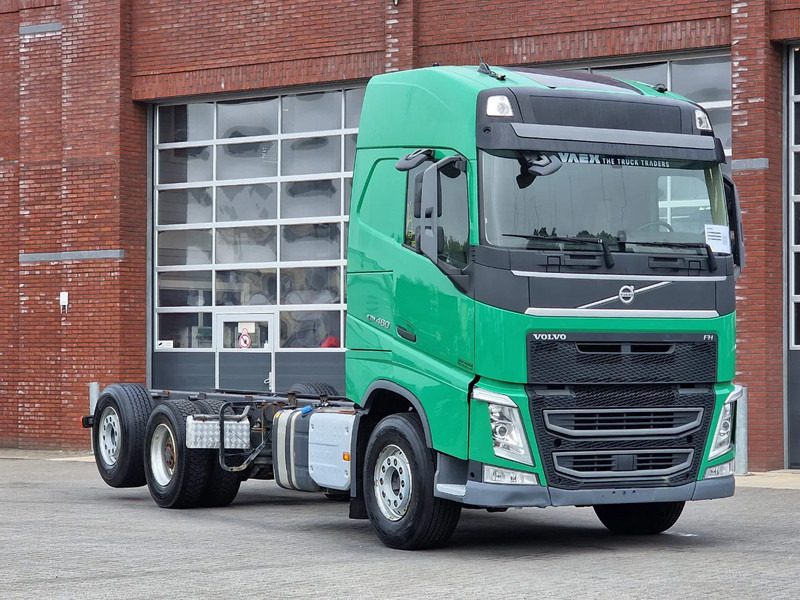 Volvo FH 13.460 Globetrotter 6x2 - Chassis - 4.60 WB - HUB Reduction - LNG - Cab chassis truck: picture 1 Volvo FH 13.460 Globetrotter 6x2 - Chassis - 4.60 WB - HUB Reduction - LNG - Cab chassis truck: picture 1