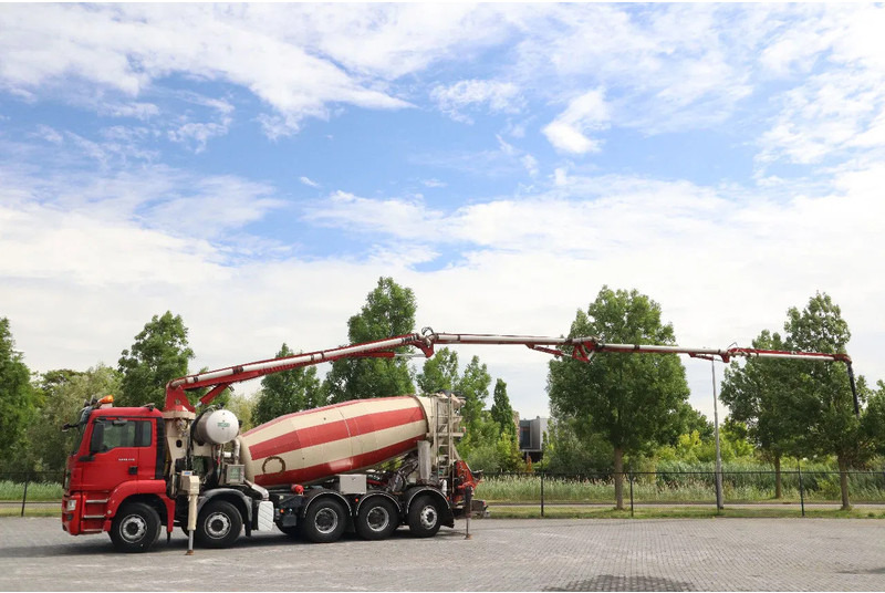 MAN TGS 50.440 | 10X4*6 | SARAKA 28 METER | 8M3 MIXER - Concrete mixer truck: picture 2 MAN TGS 50.440 | 10X4*6 | SARAKA 28 METER | 8M3 MIXER - Concrete mixer truck: picture 2