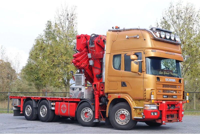 Scania R164-580 V8 8X2 | COPMA 990 | JIB | 6+4 EXT | WINCH | REMOTE - Crane truck: picture 4 Scania R164-580 V8 8X2 | COPMA 990 | JIB | 6+4 EXT | WINCH | REMOTE - Crane truck: picture 4