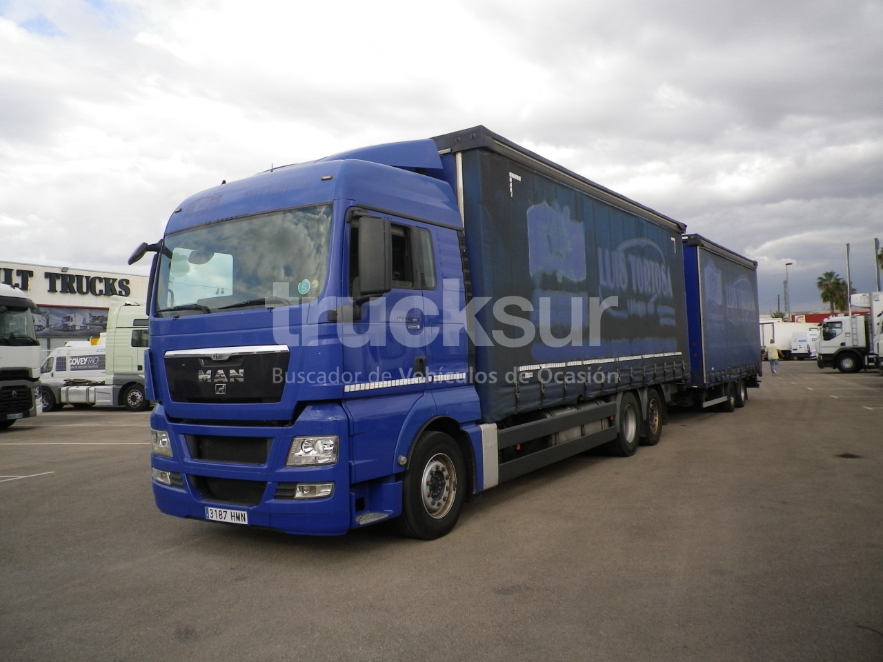 MAN MAN TGX 480.26 REMOLCADOR - Curtainsider truck: picture 1 MAN MAN TGX 480.26 REMOLCADOR - Curtainsider truck: picture 1