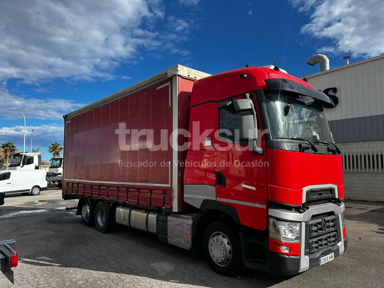 RENAULT T480 HIGH SLEEPER CAB  6X2*4 ejes 6x2*4 - Curtainsider truck: picture 2 RENAULT T480 HIGH SLEEPER CAB  6X2*4 ejes 6x2*4 - Curtainsider truck: picture 2