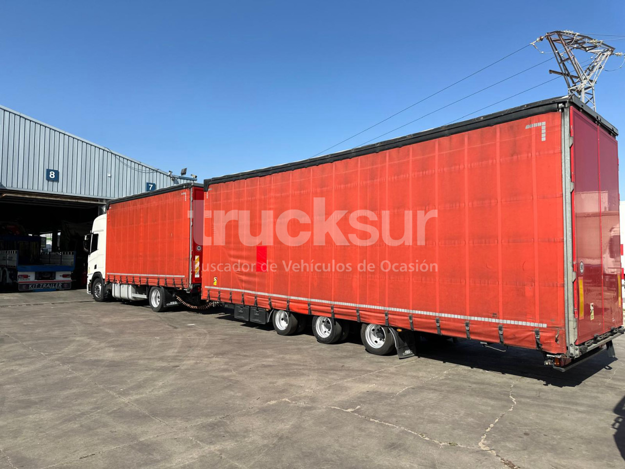 SCANIA R450.18 - Curtainsider truck: picture 3 SCANIA R450.18 - Curtainsider truck: picture 3