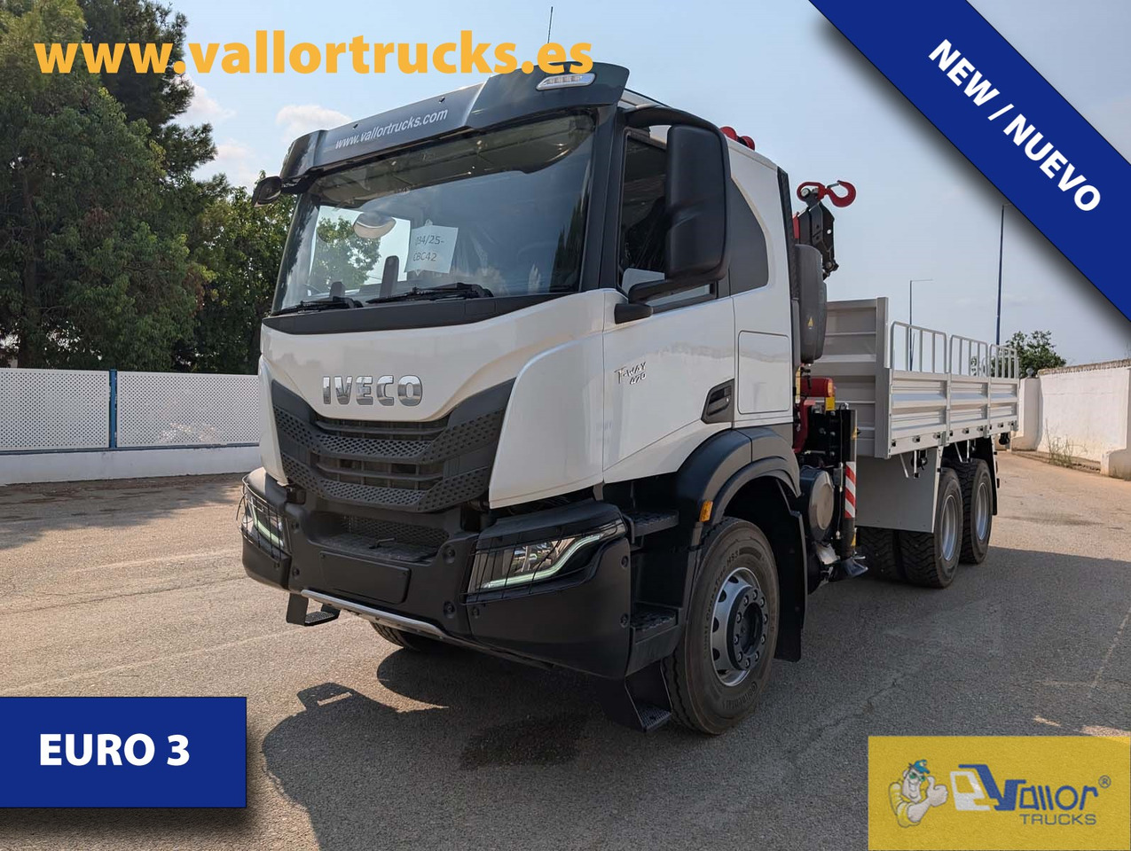 IVECO TWAY 470 FASSI ONLY EXPORT OUT EU - Crane truck: picture 1 IVECO TWAY 470 FASSI ONLY EXPORT OUT EU - Crane truck: picture 1