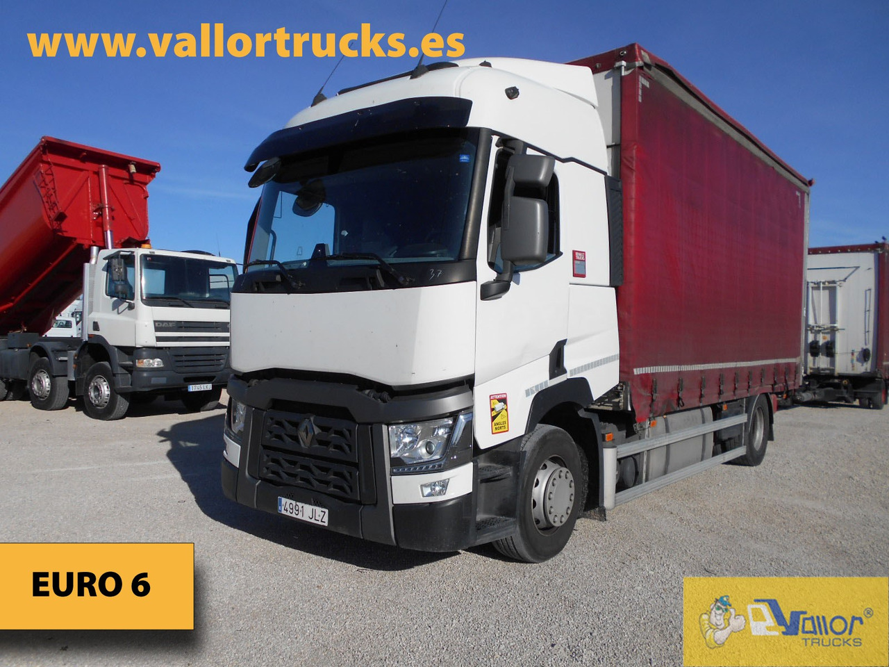 RENAULT T460 - TAUTLINER - Curtainsider truck: picture 1 RENAULT T460 - TAUTLINER - Curtainsider truck: picture 1