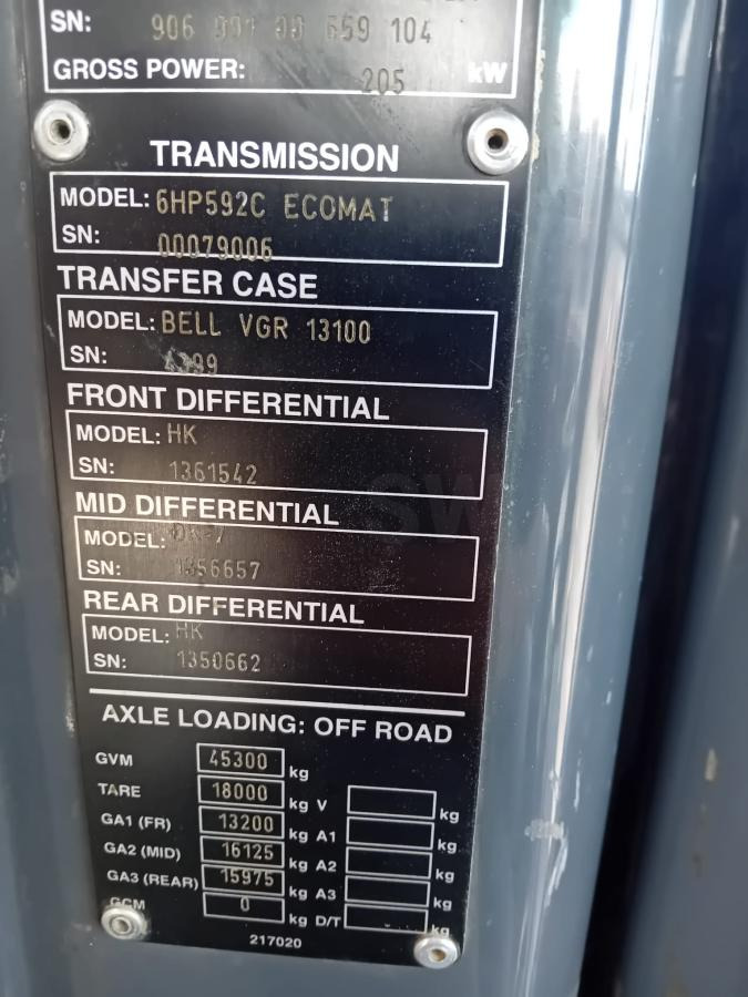 Articulated dumper Bell B30B: picture 11