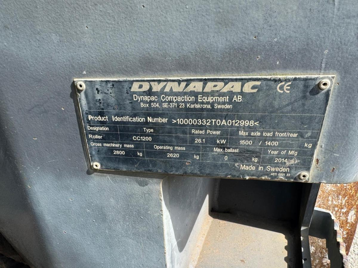 Road roller Dynapac CC1200: picture 7