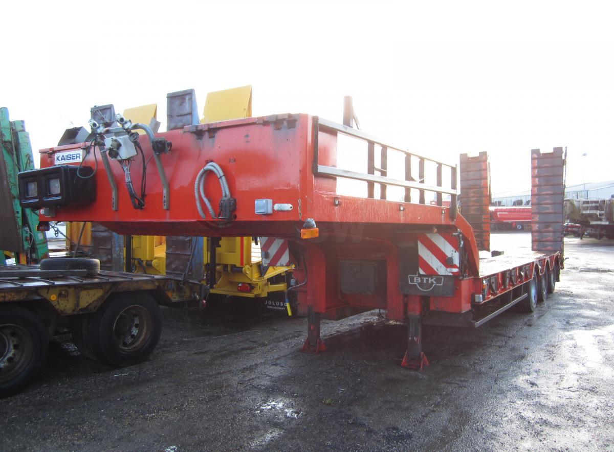 Low loader semi-trailer Kaiser: picture 1