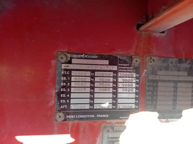 Kaiser - Dropside/ Flatbed semi-trailer: picture 4 Kaiser - Dropside/ Flatbed semi-trailer: picture 4