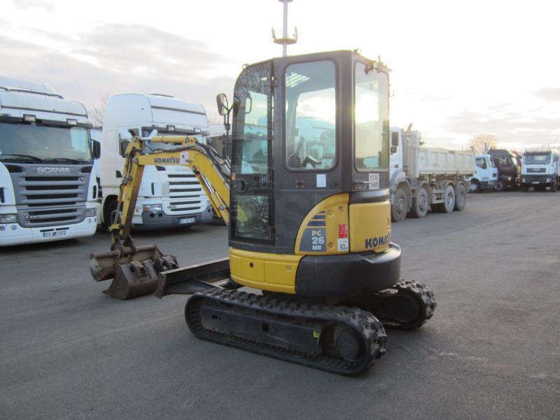 Komatsu PC26MR-3 - Mini excavator: picture 4 Komatsu PC26MR-3 - Mini excavator: picture 4