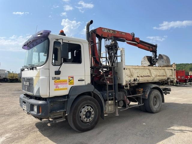 MAN 19.293 - Tipper, Crane truck: picture 3 MAN 19.293 - Tipper, Crane truck: picture 3