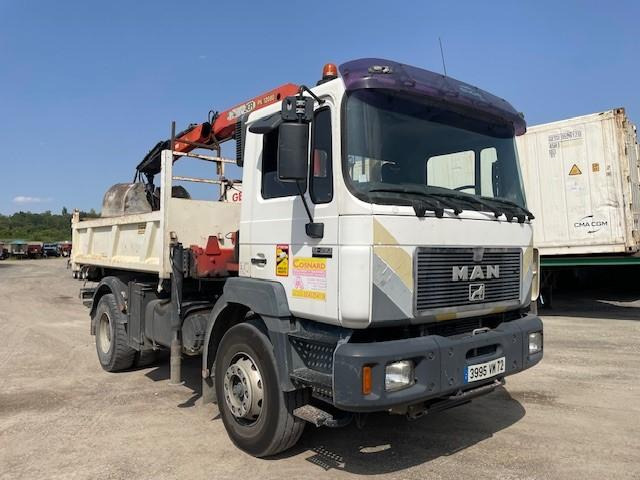 MAN 19.293 - Tipper, Crane truck: picture 4 MAN 19.293 - Tipper, Crane truck: picture 4