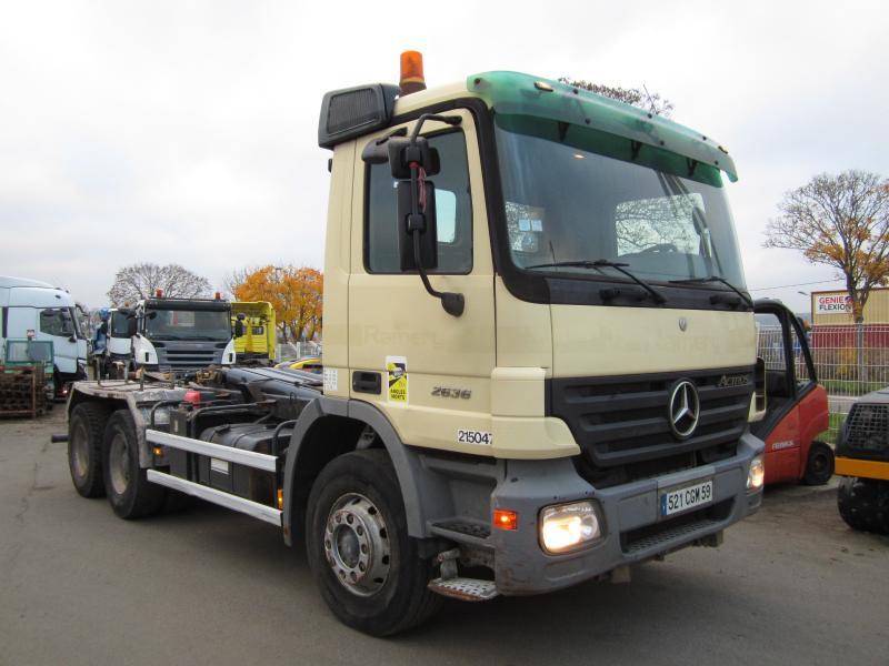 Mercedes Actros 2636 - Hook lift truck: picture 1 Mercedes Actros 2636 - Hook lift truck: picture 1