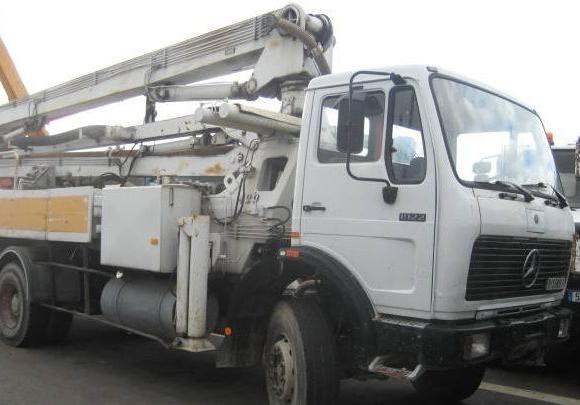 Mercedes SK 1922 - Concrete pump truck: picture 1 Mercedes SK 1922 - Concrete pump truck: picture 1