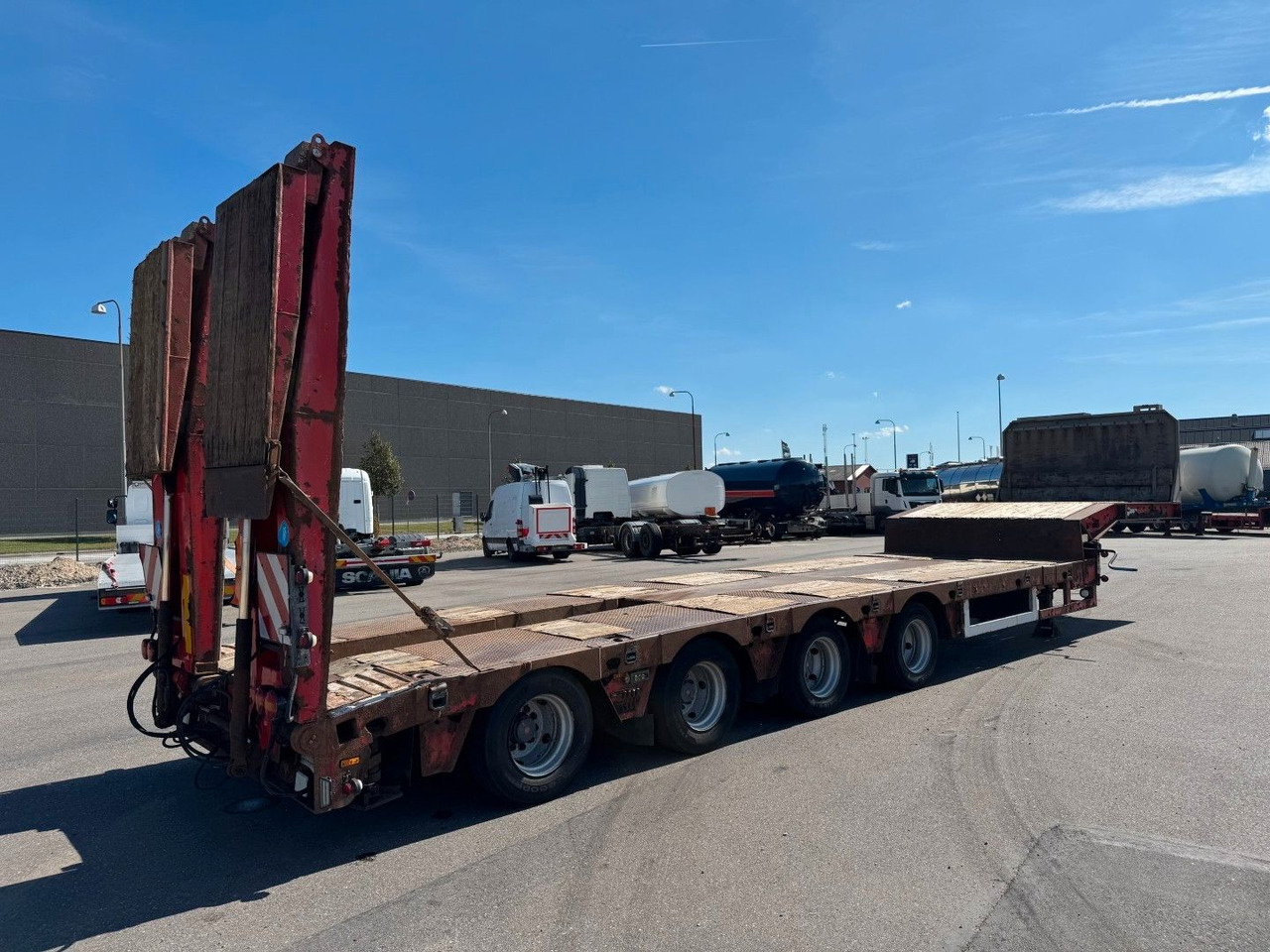 Kel-Berg Faymonville 4 axle Ausziehbar Tieflader - Low loader semi-trailer: picture 3 Kel-Berg Faymonville 4 axle Ausziehbar Tieflader - Low loader semi-trailer: picture 3