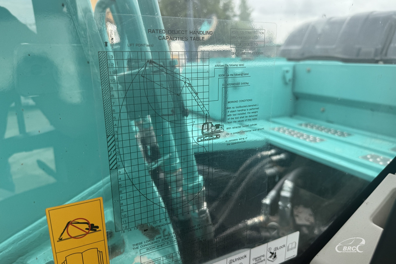 Crawler excavator Kobelco SK210LC-10: picture 13