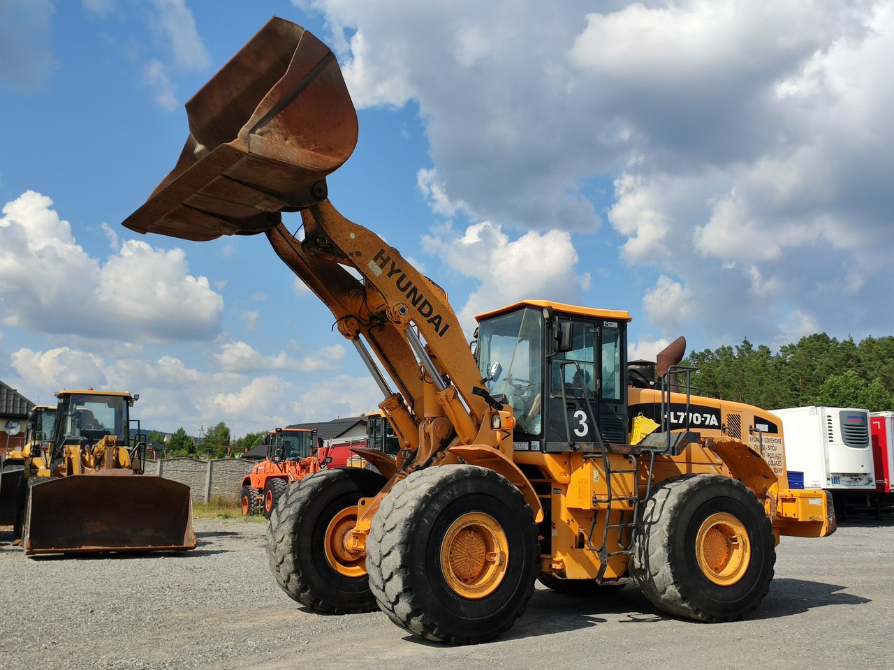 Hyundai HL770-7A - Wheel loader: picture 1 Hyundai HL770-7A - Wheel loader: picture 1