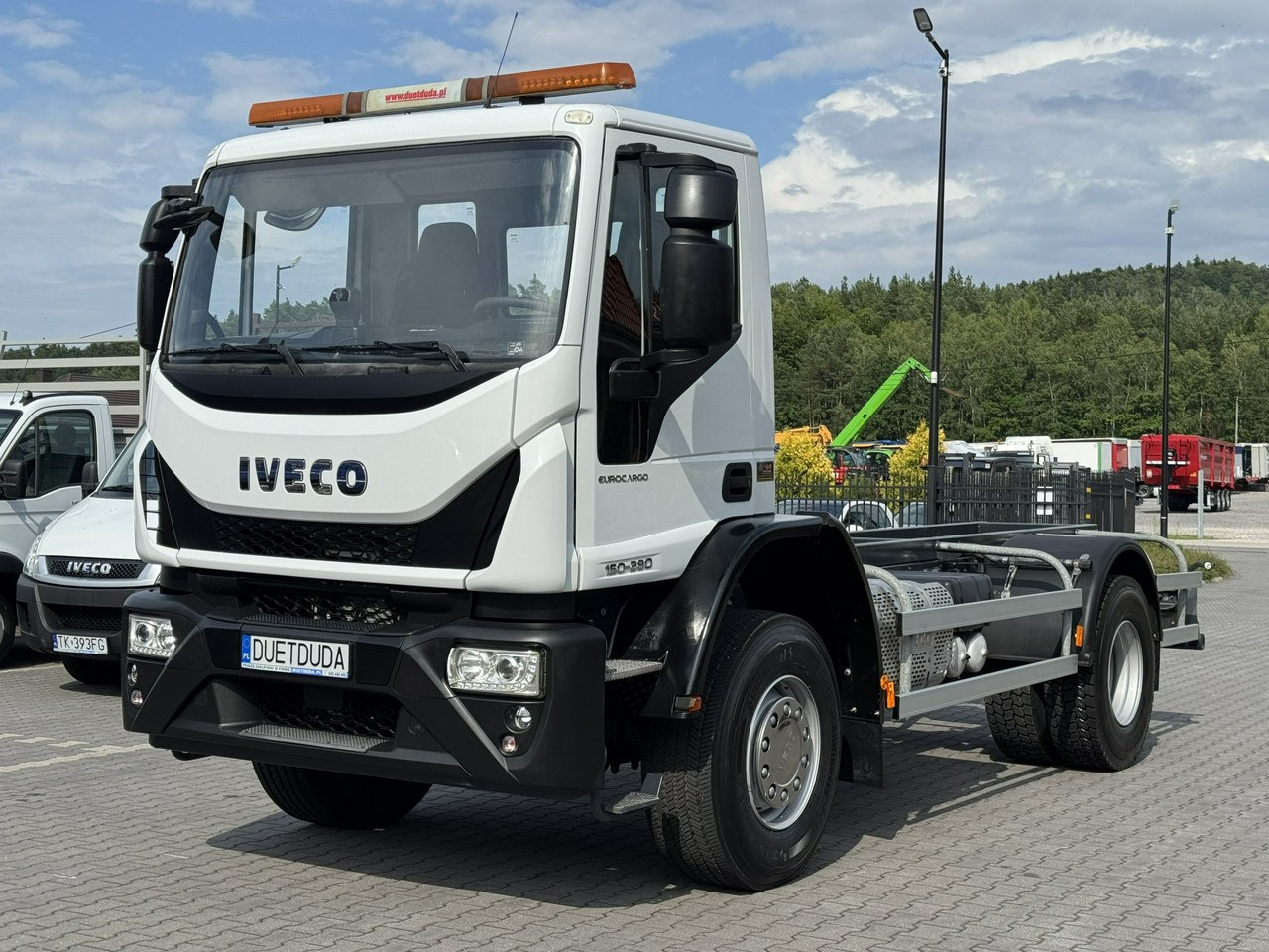 Iveco Eurocargo 150-280 Rama 550cm Napęd 4x4 Reduktor + Blokady - Cab chassis truck: picture 3 Iveco Eurocargo 150-280 Rama 550cm Napęd 4x4 Reduktor + Blokady - Cab chassis truck: picture 3