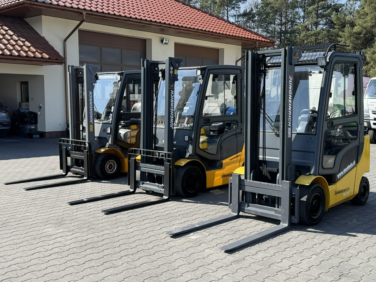 Jungheinrich TFG 316 Duplex Przesuw Boczny Oświetlenie Robocze - LPG forklift: picture 2 Jungheinrich TFG 316 Duplex Przesuw Boczny Oświetlenie Robocze - LPG forklift: picture 2