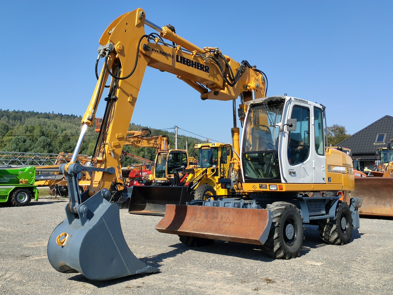 Liebherr A316 Maszyna po Pełnym Tulejowaniu Bez Luzów i Wycieków - Wheel excavator: picture 3 Liebherr A316 Maszyna po Pełnym Tulejowaniu Bez Luzów i Wycieków - Wheel excavator: picture 3