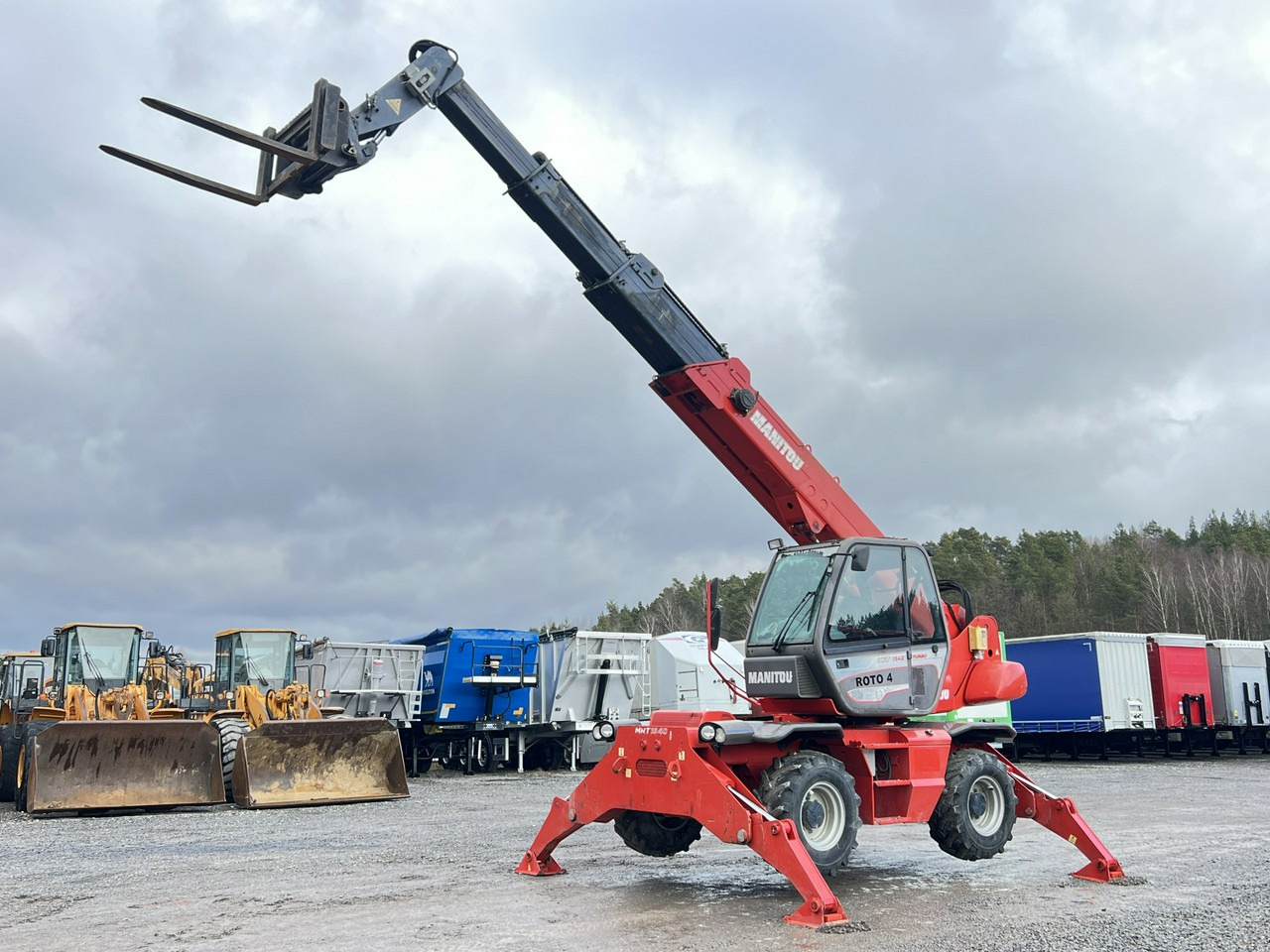 Manitou MRT 1840 ROTO Turbo Ładowarka Teleskopowa Obrotowa 1850 - Telescopic handler: picture 2 Manitou MRT 1840 ROTO Turbo Ładowarka Teleskopowa Obrotowa 1850 - Telescopic handler: picture 2