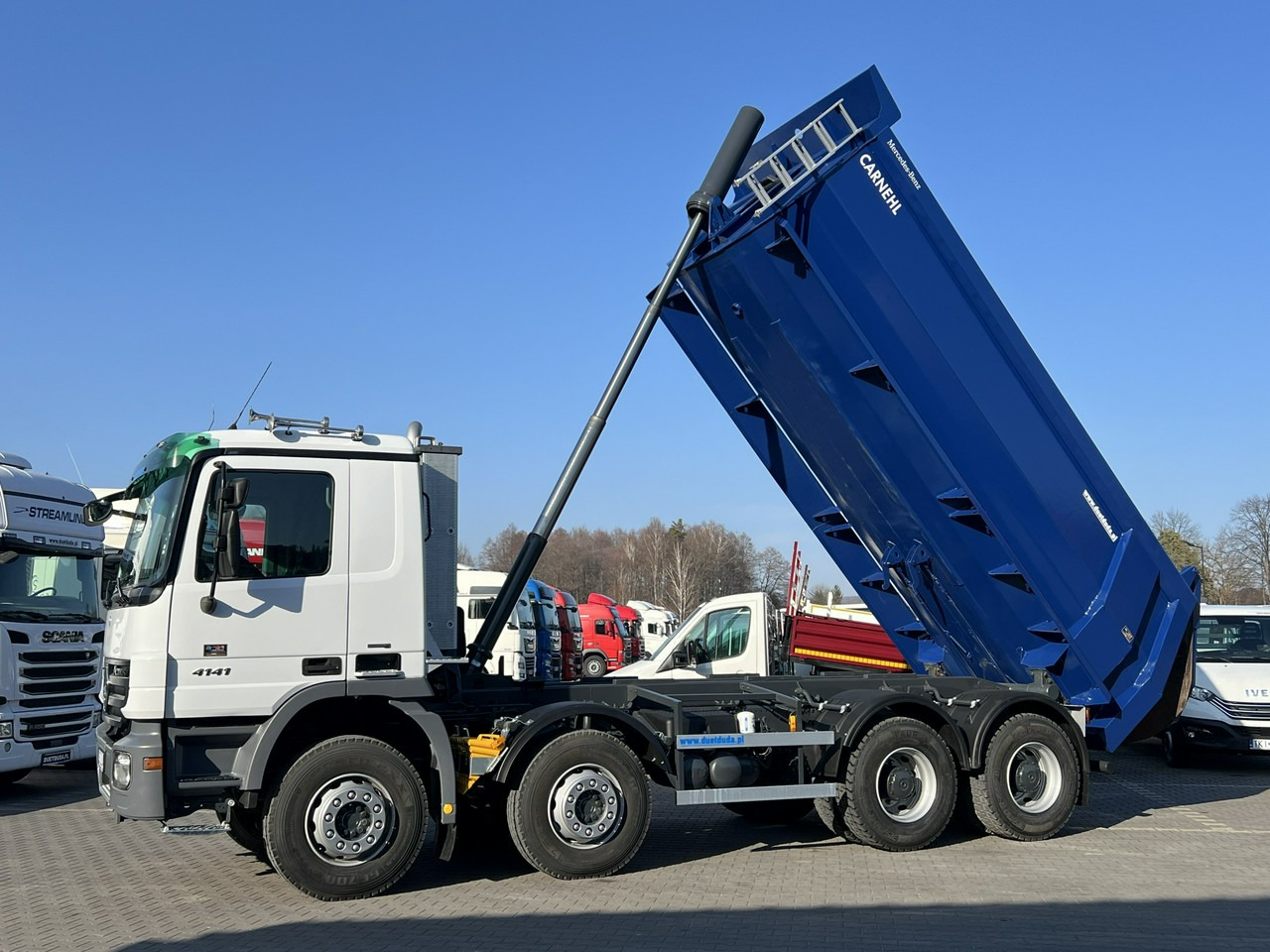Mercedes Actros 4141 8x4 Wywrot CARNEHL Automat EPS Zadbany Super Stan - Tipper: picture 2 Mercedes Actros 4141 8x4 Wywrot CARNEHL Automat EPS Zadbany Super Stan - Tipper: picture 2