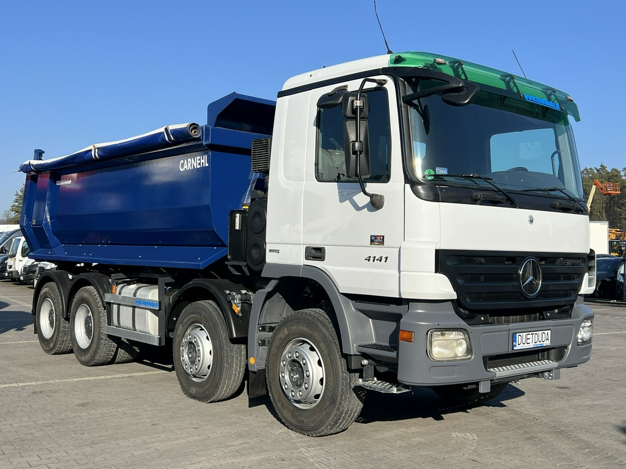 Mercedes Actros 4141 8x4 Wywrot CARNEHL Automat EPS Zadbany Super Stan - Tipper: picture 3 Mercedes Actros 4141 8x4 Wywrot CARNEHL Automat EPS Zadbany Super Stan - Tipper: picture 3