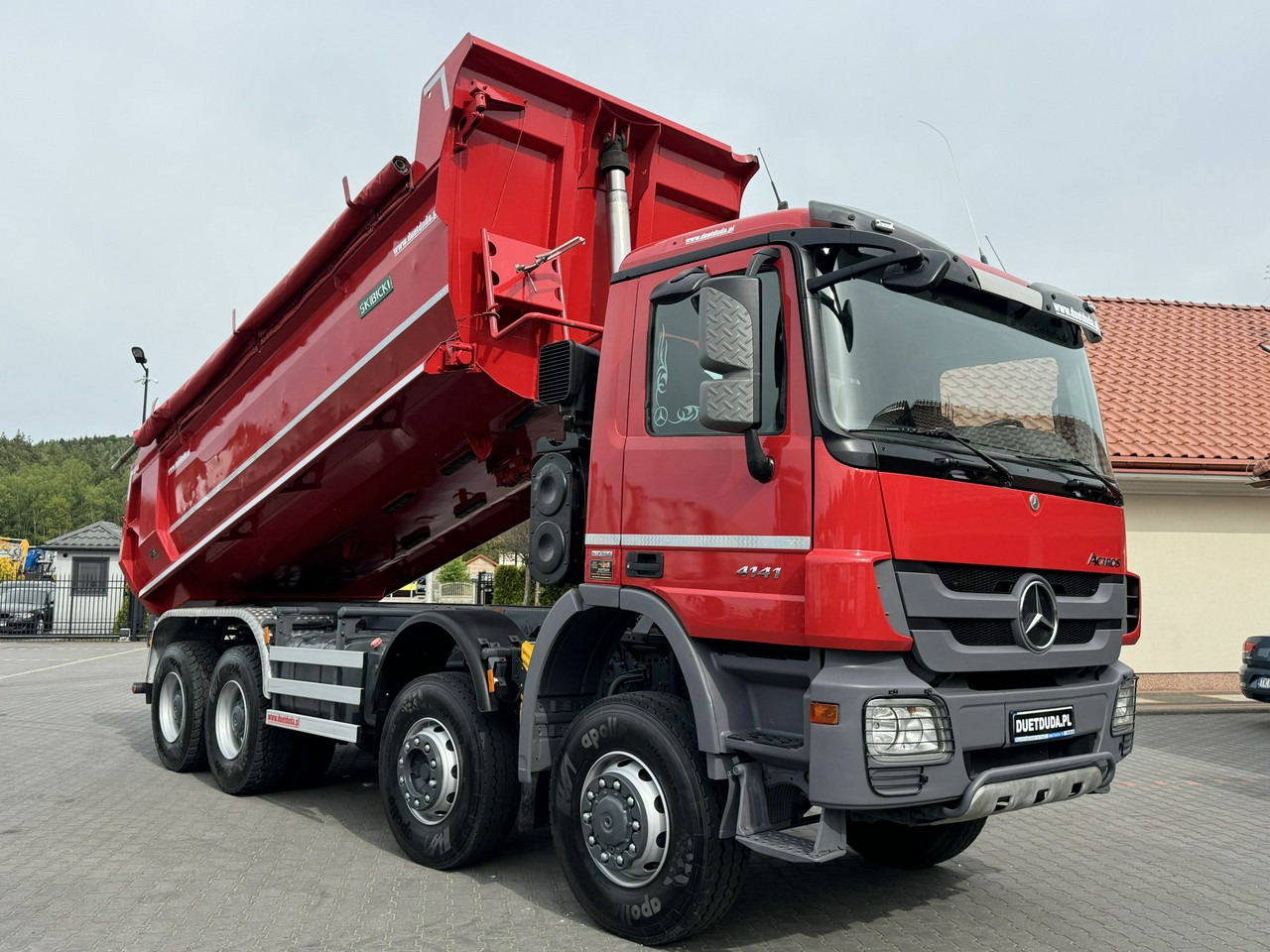 Tipper Mercedes Actros 4141 8x6 Wywrot SKIBICKI Automat EPS ze Sprzegłem !!!: picture 12