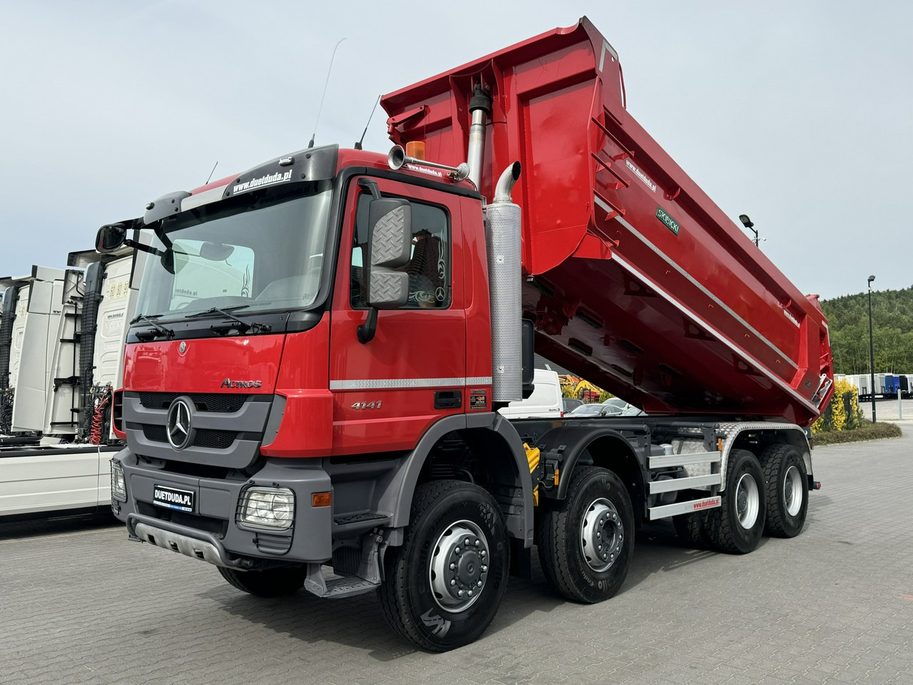 Tipper Mercedes Actros 4141 8x6 Wywrot SKIBICKI Automat EPS ze Sprzegłem !!!: picture 11