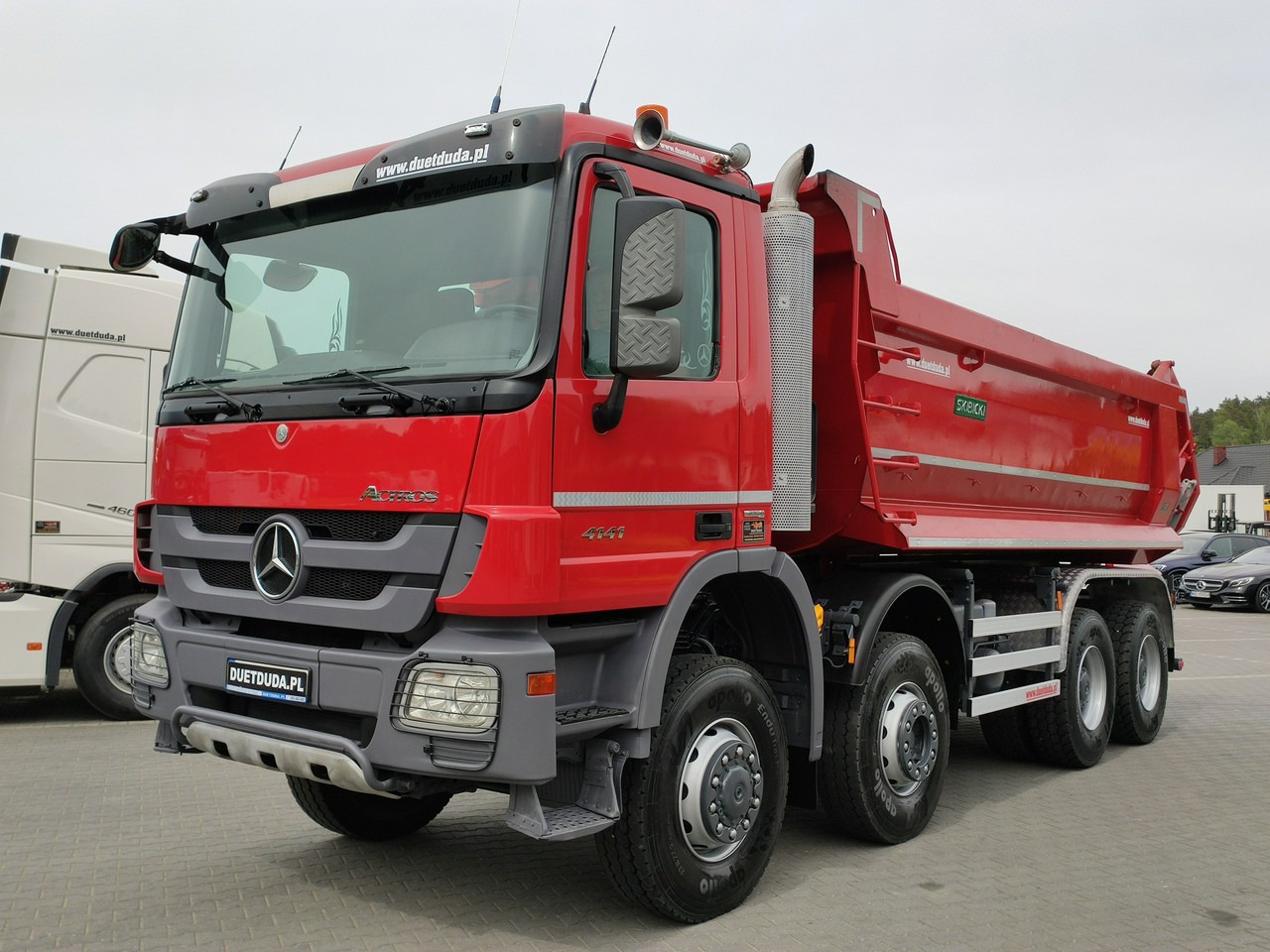 Tipper Mercedes Actros 4141 8x6 Wywrot SKIBICKI Automat EPS ze Sprzegłem !!!: picture 21