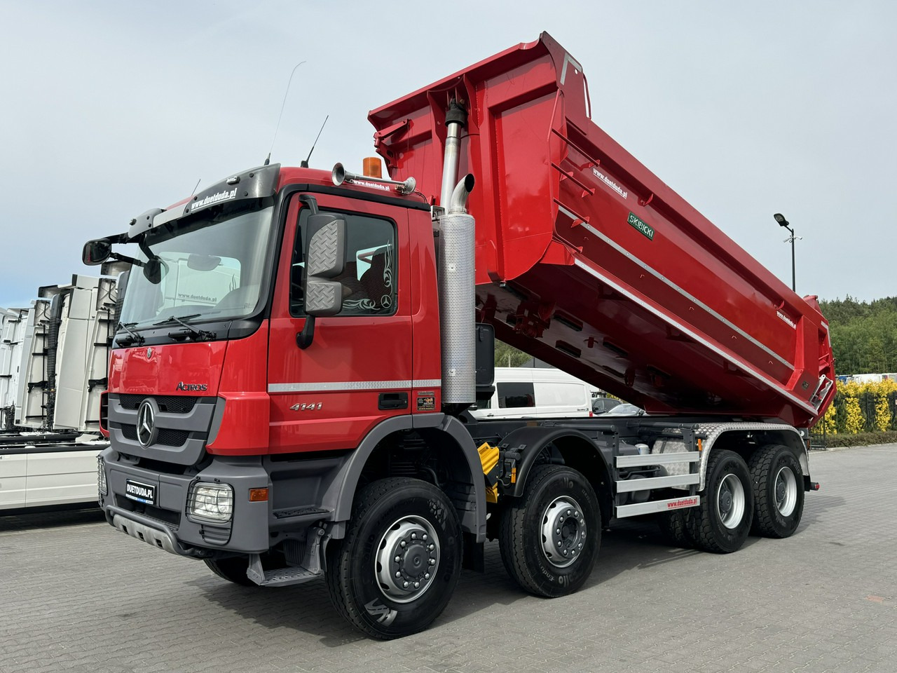 Tipper Mercedes Actros 4141 8x6 Wywrot SKIBICKI Automat EPS ze Sprzegłem !!!: picture 13