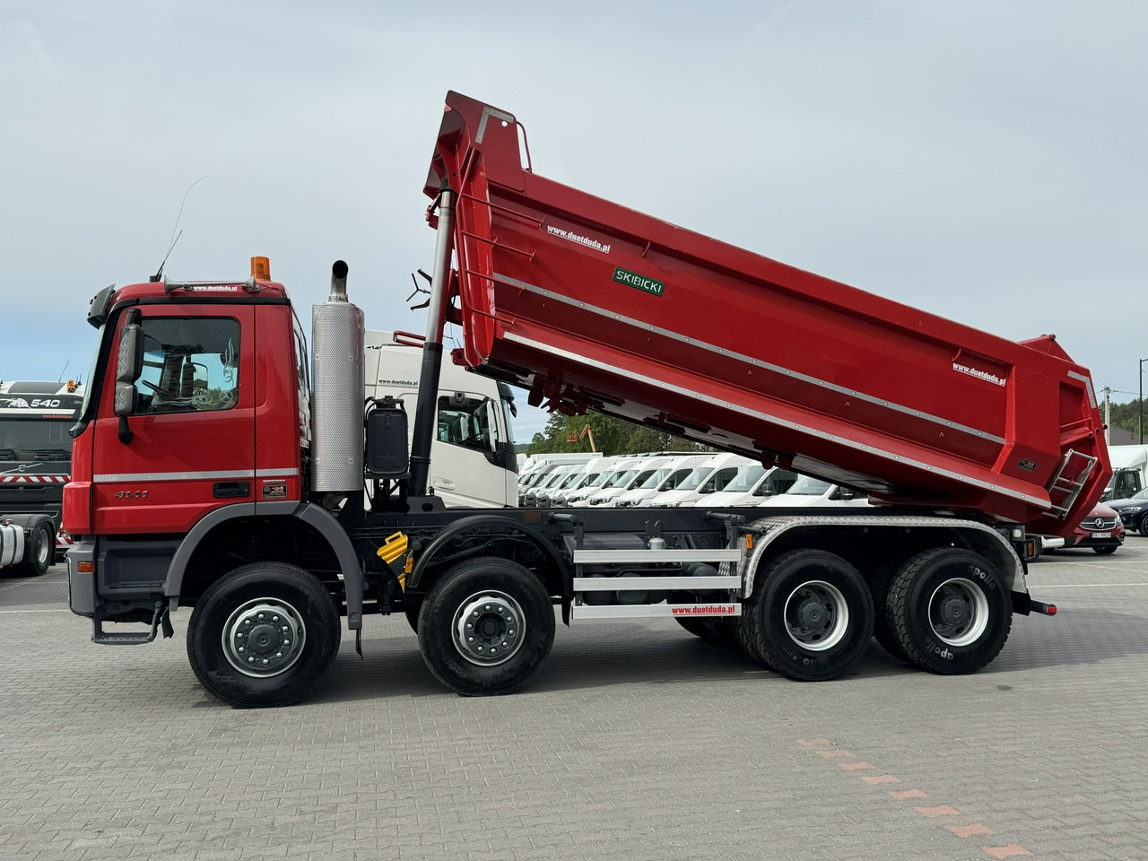 Tipper Mercedes Actros 4141 8x6 Wywrot SKIBICKI Automat EPS ze Sprzegłem !!!: picture 14