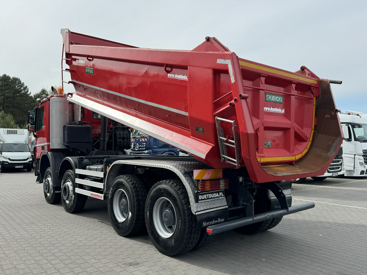 Tipper Mercedes Actros 4141 8x6 Wywrot SKIBICKI Automat EPS ze Sprzegłem !!!: picture 17