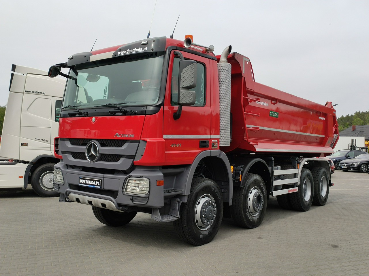 Tipper Mercedes Actros 4141 8x6 Wywrot SKIBICKI Automat EPS ze Sprzegłem !!!: picture 38