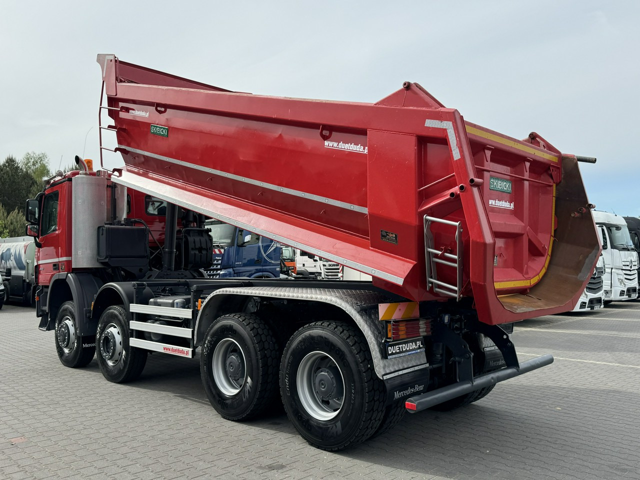 Tipper Mercedes Actros 4141 8x6 Wywrot SKIBICKI Automat EPS ze Sprzegłem !!!: picture 18