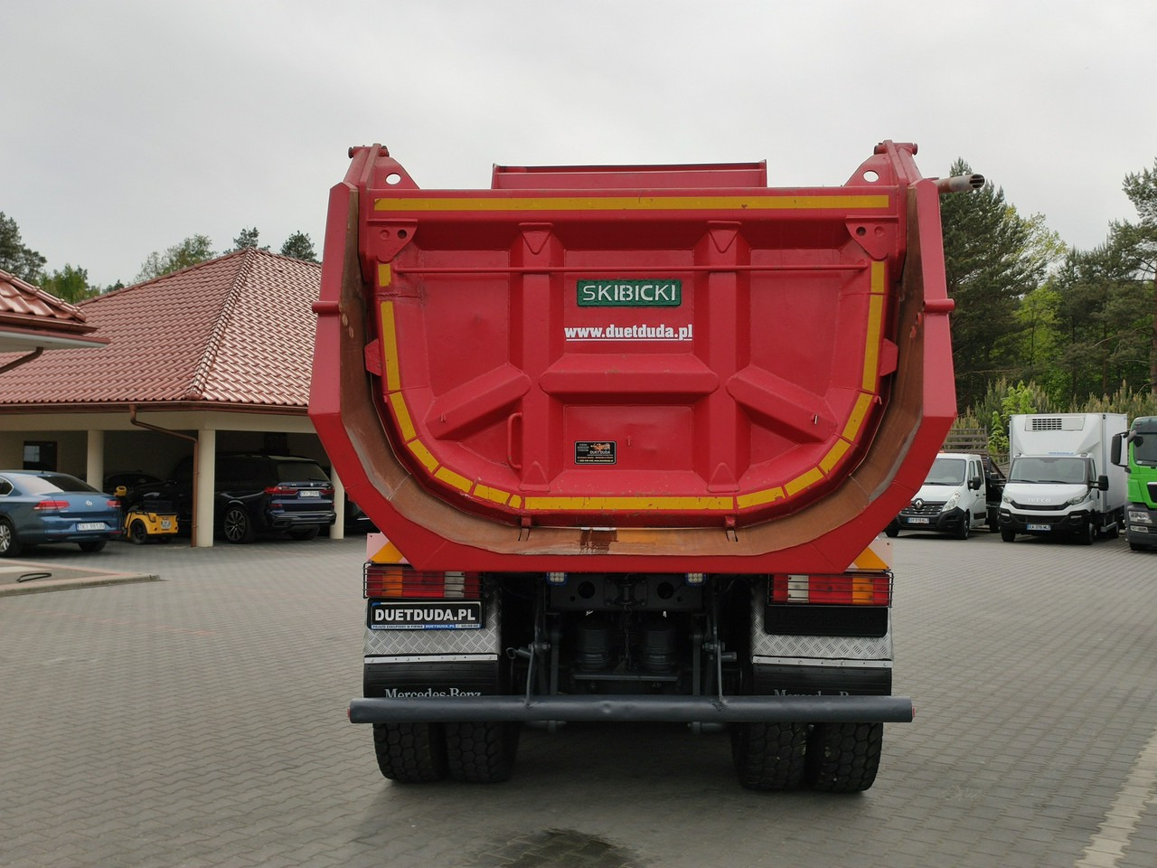 Tipper Mercedes Actros 4141 8x6 Wywrot SKIBICKI Automat EPS ze Sprzegłem !!!: picture 39