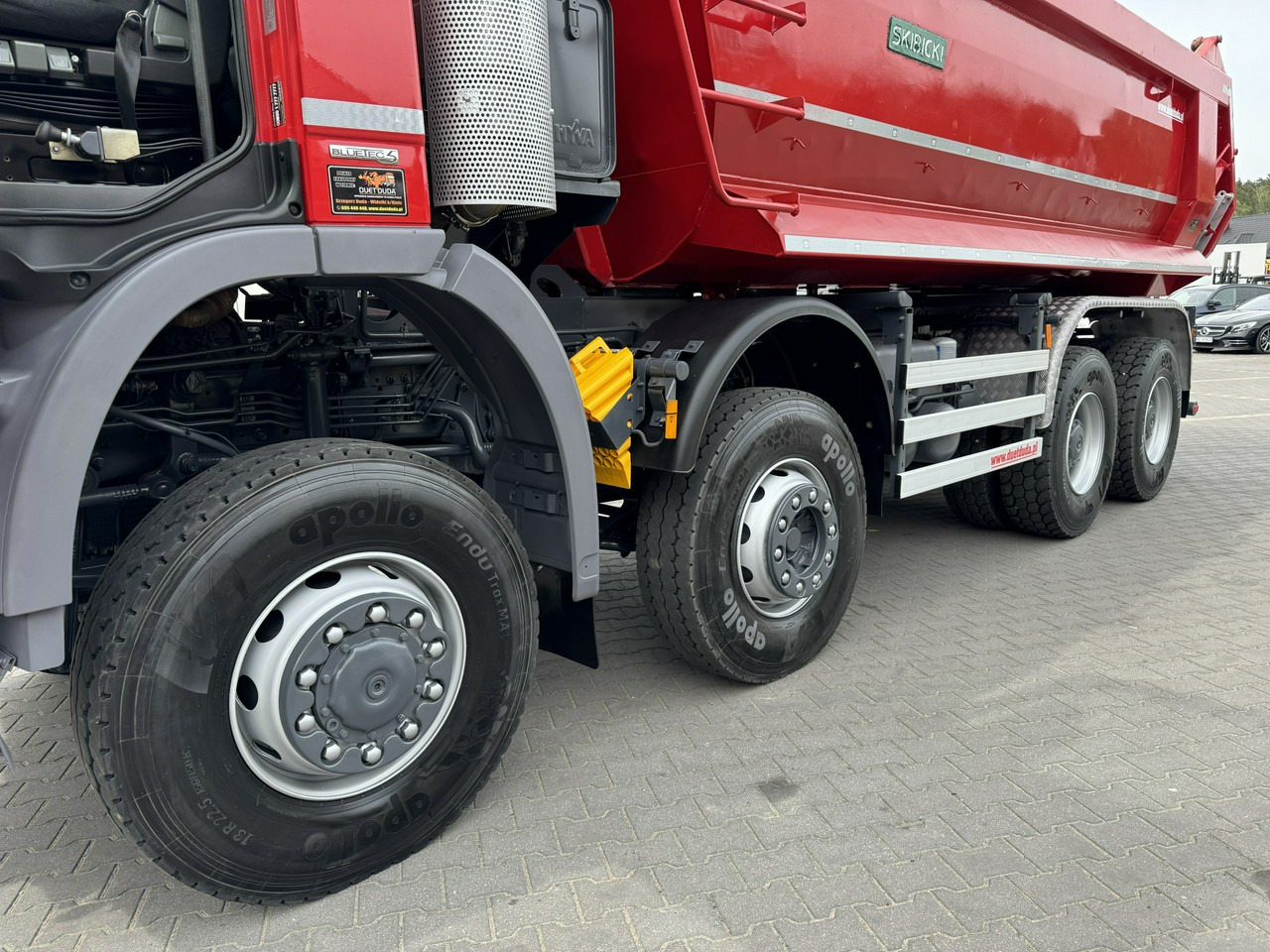 Tipper Mercedes Actros 4141 8x6 Wywrot SKIBICKI Automat EPS ze Sprzegłem !!!: picture 22